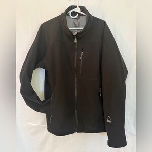 SIERRA DESIGNS Men’s XL Mid-weight Jacket in Black with Inner Mesh Pocket